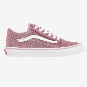 New with tags, 💕pink✨glitter Vans